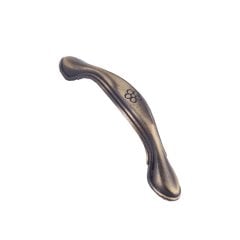 Emaks Papatya  Antik Sarı Mobilya Kulp 64 mm