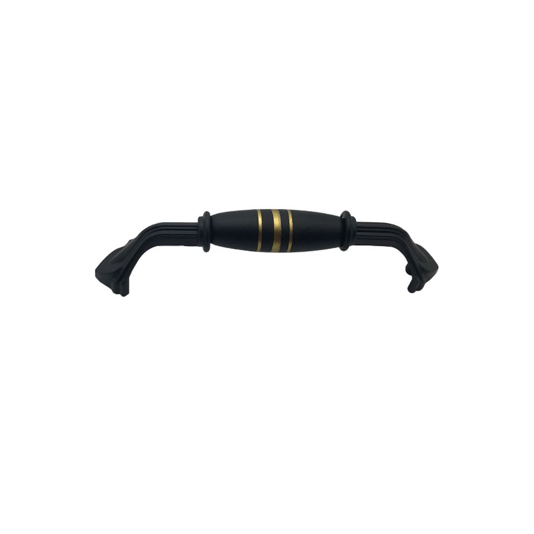Tomurcuk 2133-85 Porselen Mobilya Kulp Siyah - 160 mm