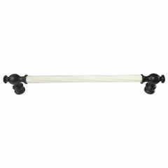 Tomurcuk 1770-85 Burgulu Siyah Porselen Mobilya Kulp