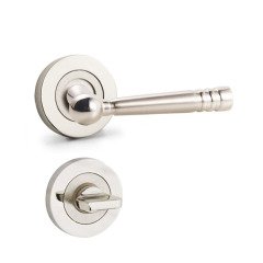 Hira Vizyon Nikel Saten Rozetli Kapı Kolu Wc Kapısı