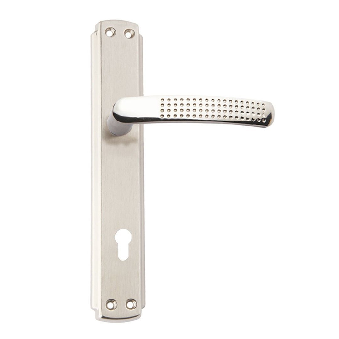 Hira Gonca Nikel Saten Aynalı Kapı Kolu Dış Kapısı