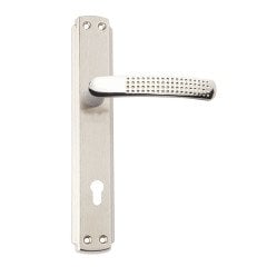 Hira Gonca Nikel Saten Aynalı Kapı Kolu Dış Kapısı