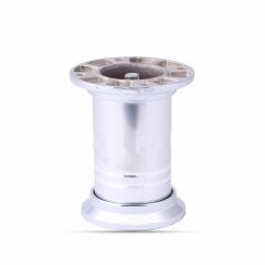 EFG Yüzüklü Çap 51 Mobilya Ayak Beyaz - 12 cm