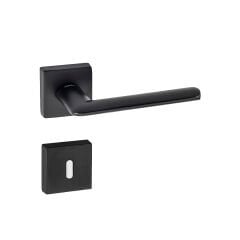 Doğanlar Kante Rozetli Kapı Kolu Matsiyah - Oda Kapısı