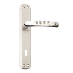 Hira Gonca Nikel Saten Aynalı Kapı Kolu Oda Kapısı