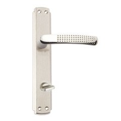 Hira Gonca Nikel Saten Aynalı Kapı Kolu Wc Kapısı