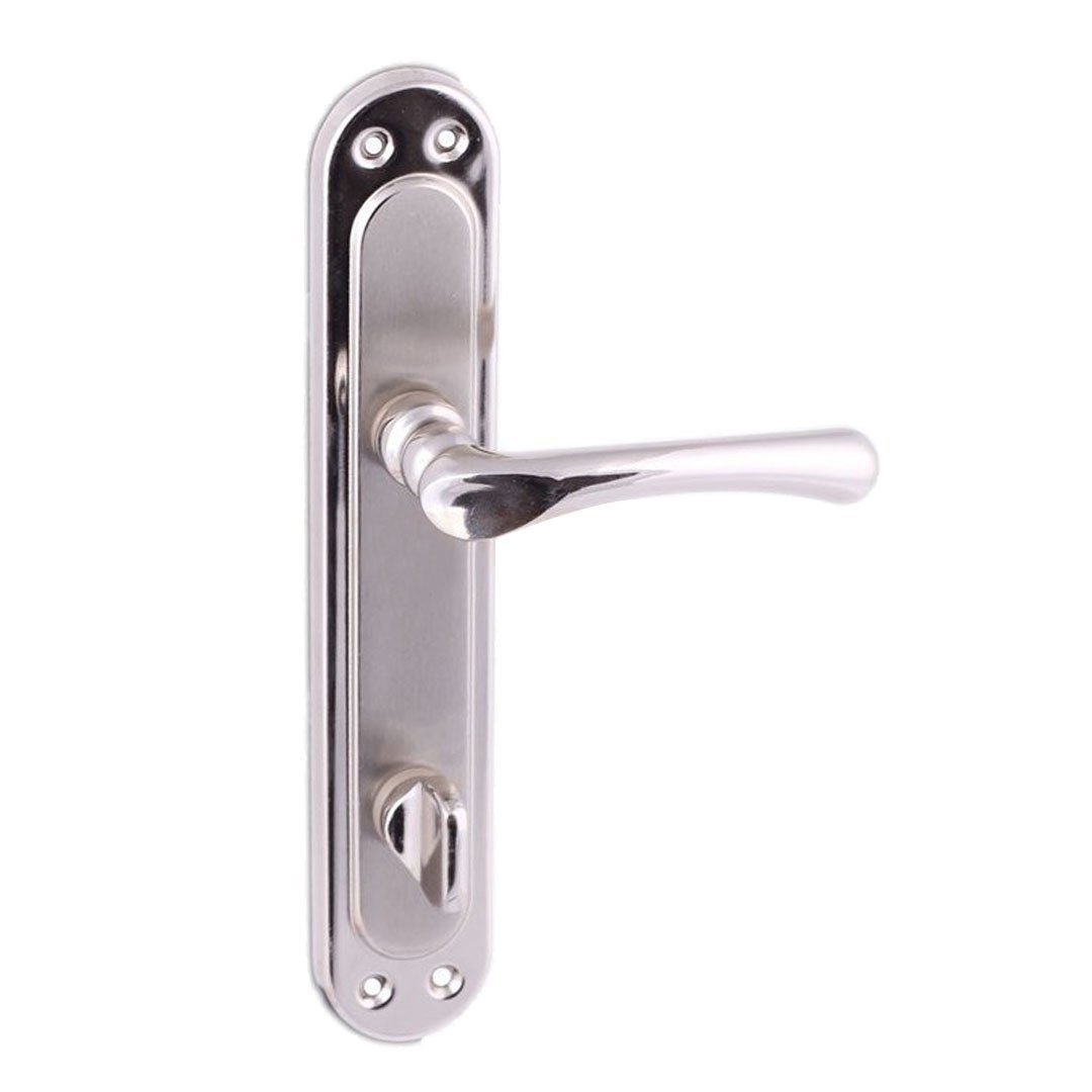 Hira Kumru Saç Nikel Saten Aynalı Kapı Kolu Wc Kapısı