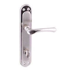 Hira Kumru Saç Nikel Saten Aynalı Kapı Kolu Wc Kapısı