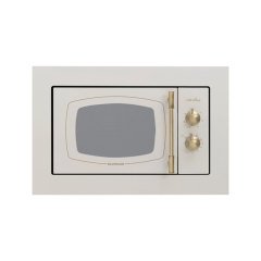 Silverline MW9033 Rustik Mikrodalga Fırın Krem