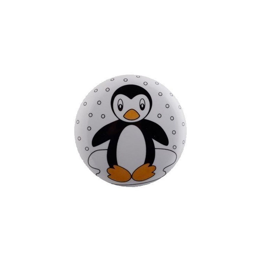 Tomurcuk Porselen Rozet Düğme Kulp Penguen