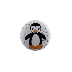 Tomurcuk Porselen Rozet Düğme Kulp Penguen