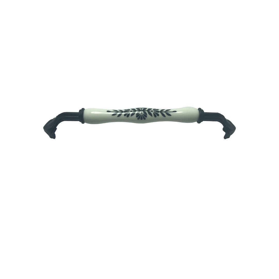 Tomurcuk 2132-85 Porselen Mobilya Kulp Siyah - 192 mm