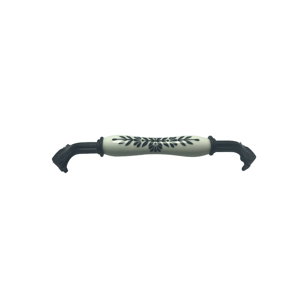 Tomurcuk 2132-85 Porselen Mobilya Kulp Siyah - 160 mm