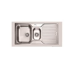 Teka Princess 60B Çelik Krom Mikro Keten Yüzey Evye