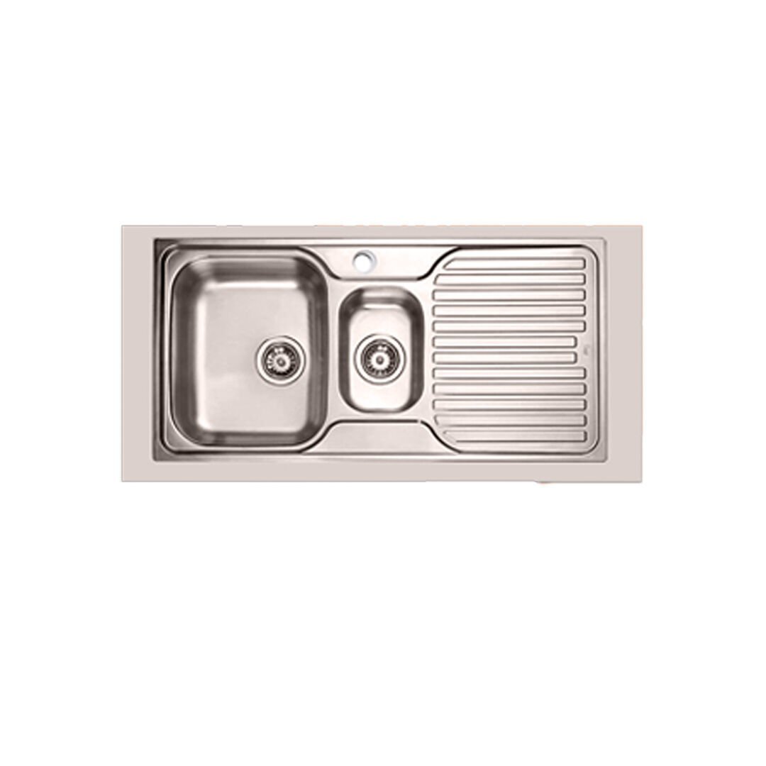 Teka Princess 60B Çelik Krom Mikro Keten Yüzey Evye Sağ