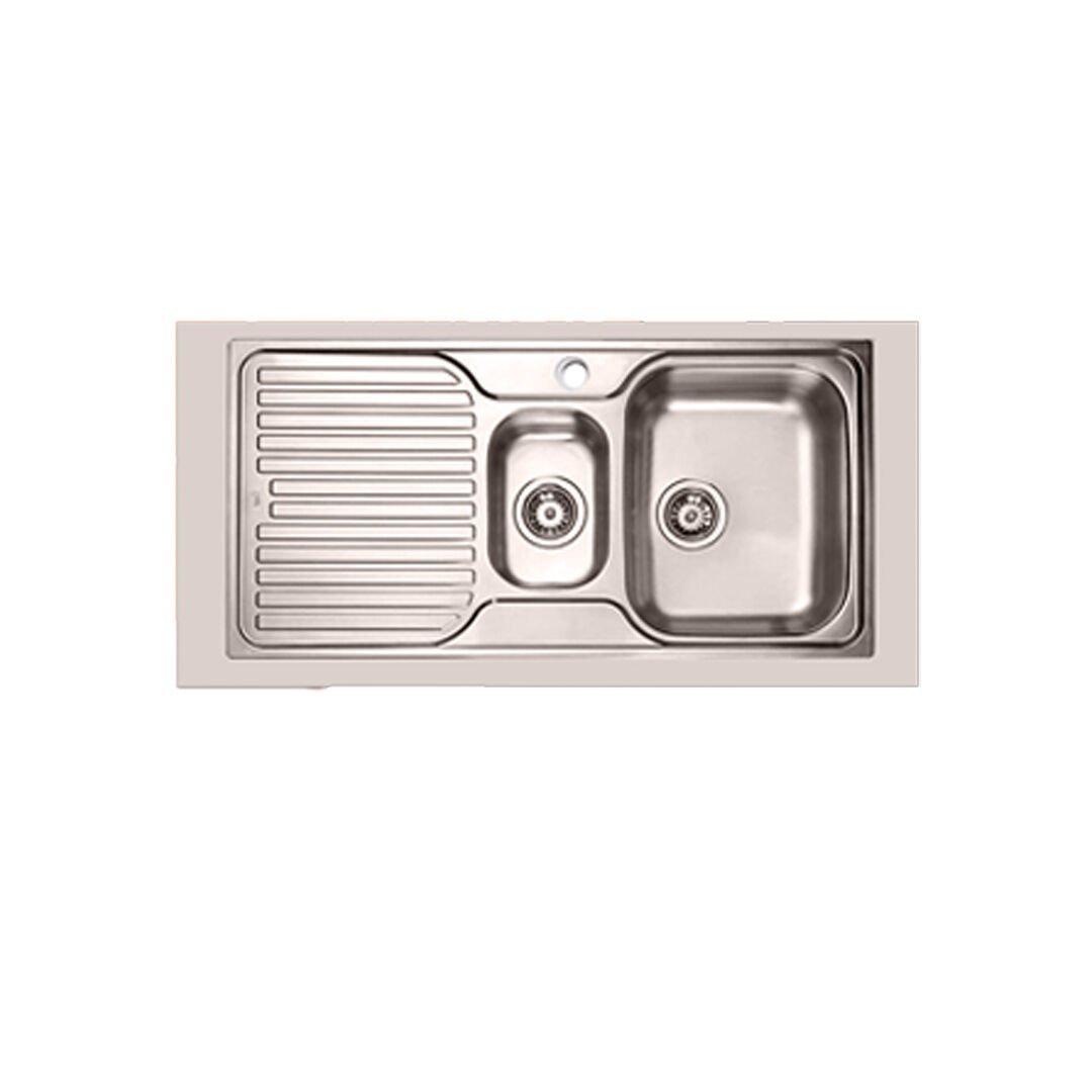 Teka Princess 60B Çelik Krom Mikro Keten Yüzey Evye Sol