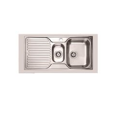 Teka Princess 60B Çelik Krom Mikro Keten Yüzey Evye Sol