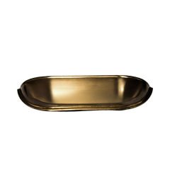 Dekor Çanak Tas Kulp Bronz - 128 mm