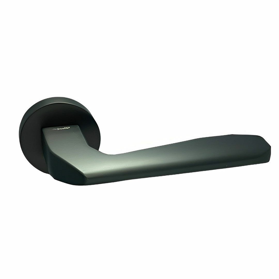 Doğanlar Falcon Rozetli Kapı Kolu Antrasit - Wc Kapısı