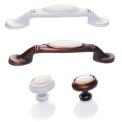 Ventus 2038 Yaldızlı Porselen Mobilya Kulp