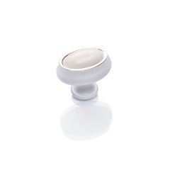 Ventus 2038 Yaldızlı Porselen Mobilya Kulp Antik Bakır - 96 mm