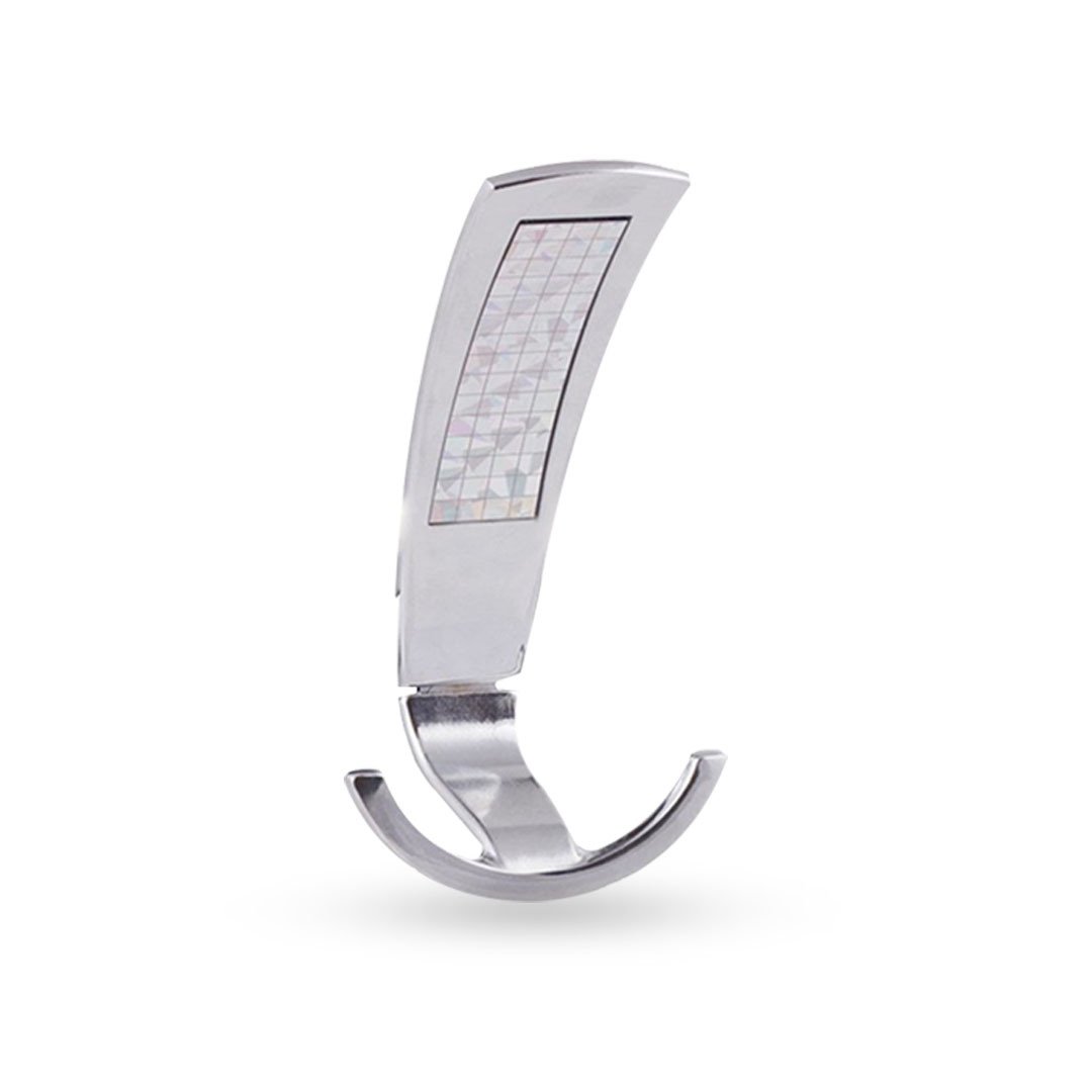 Metax Beta Krom Beyaz Portmanto Askı Krom - Galaksi