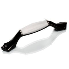 Ventus 2037 Yaldızlı Porselen Mobilya Kulp Antik Sarı - 128 mm