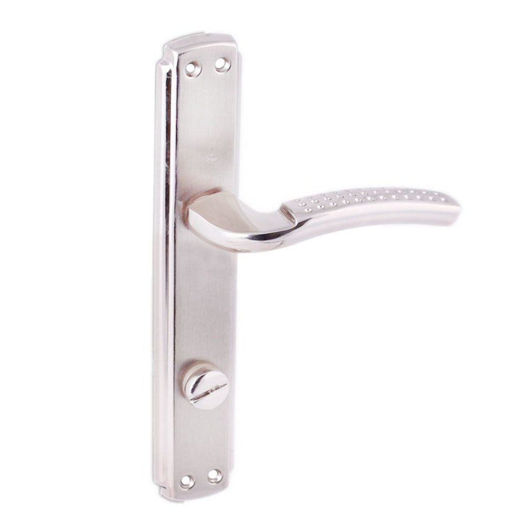 Hira Hazal Nikel Saten Aynalı Kapı Kolu Wc Kapısı