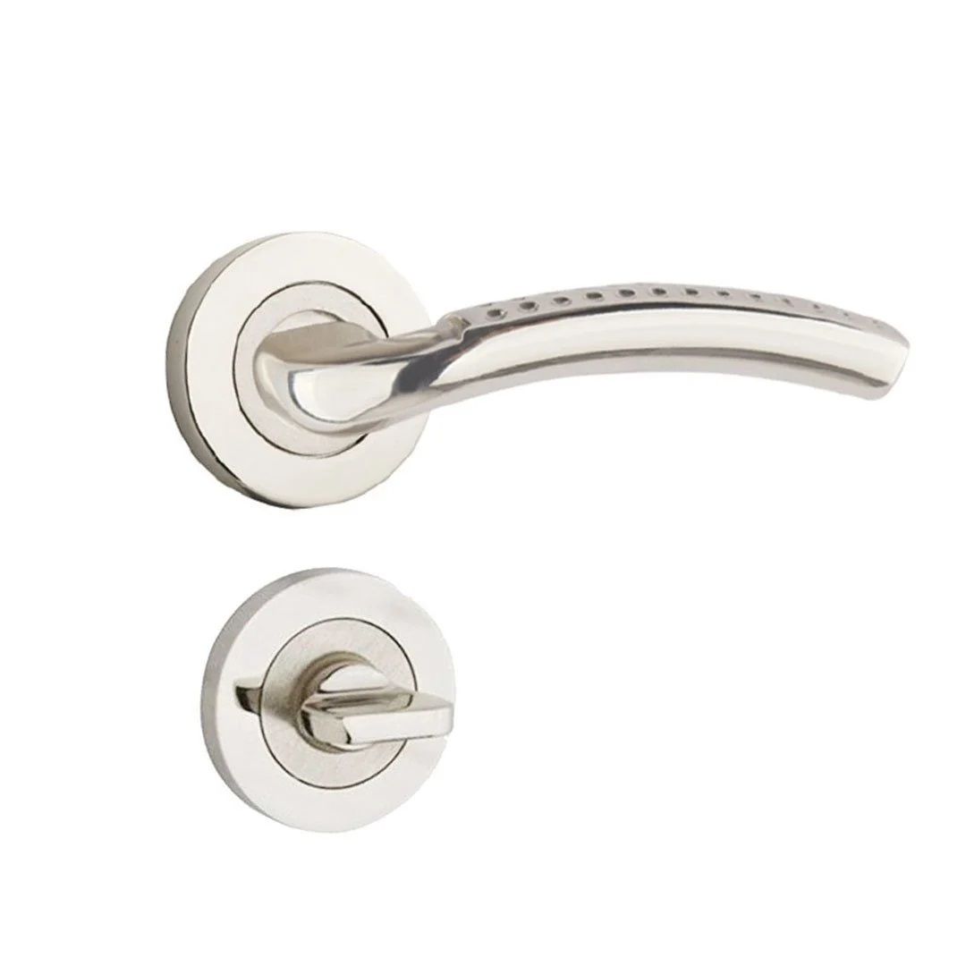 Hira Hazal Nikel Saten Rozetli Kapı Kolu Wc Kapısı