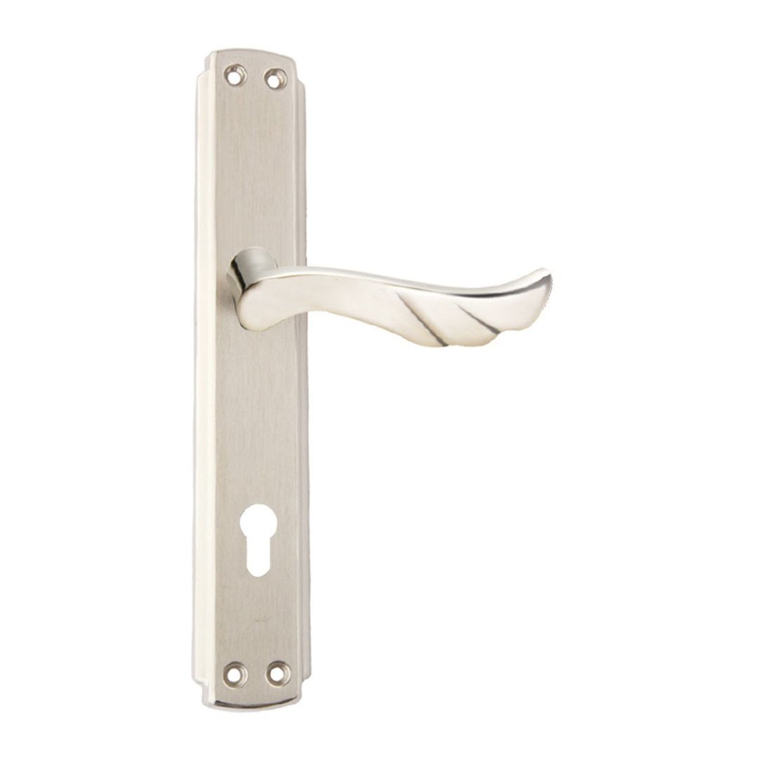 Hira Başak Nikel Saten Aynalı Kapı Kolu Dış Kapısı