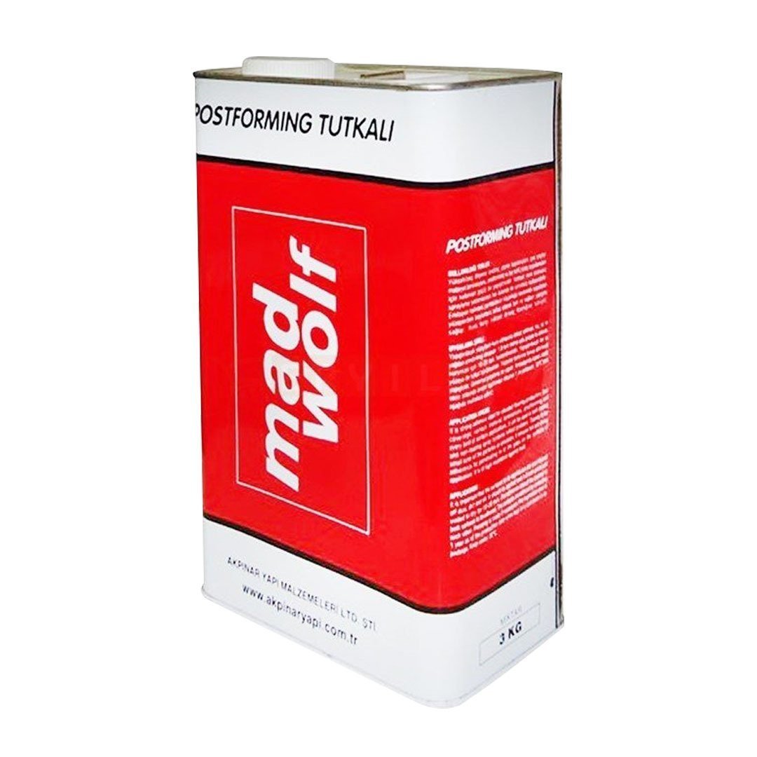 Laminant Tutkal Madwolf Mobilya Ahşap Yapıştırıcı Kırmızı 3 Litre