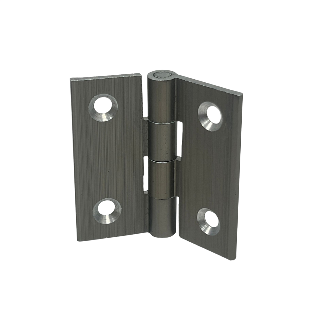 Sabit Saten Alüminyum Yaprak Menteşe 4 Cm