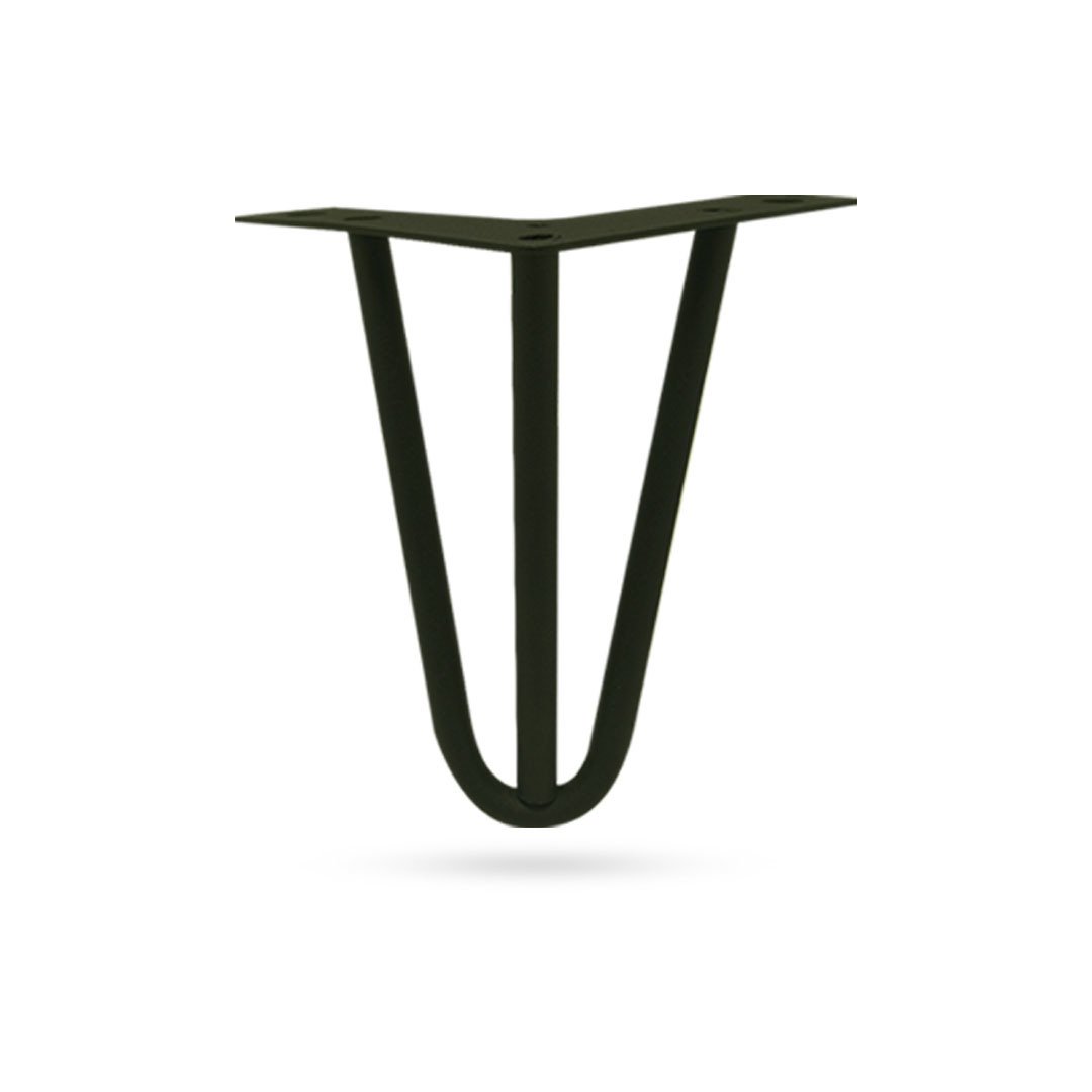 Mc Martı Metal Dekoratif Ayak Siyah - 20 cm