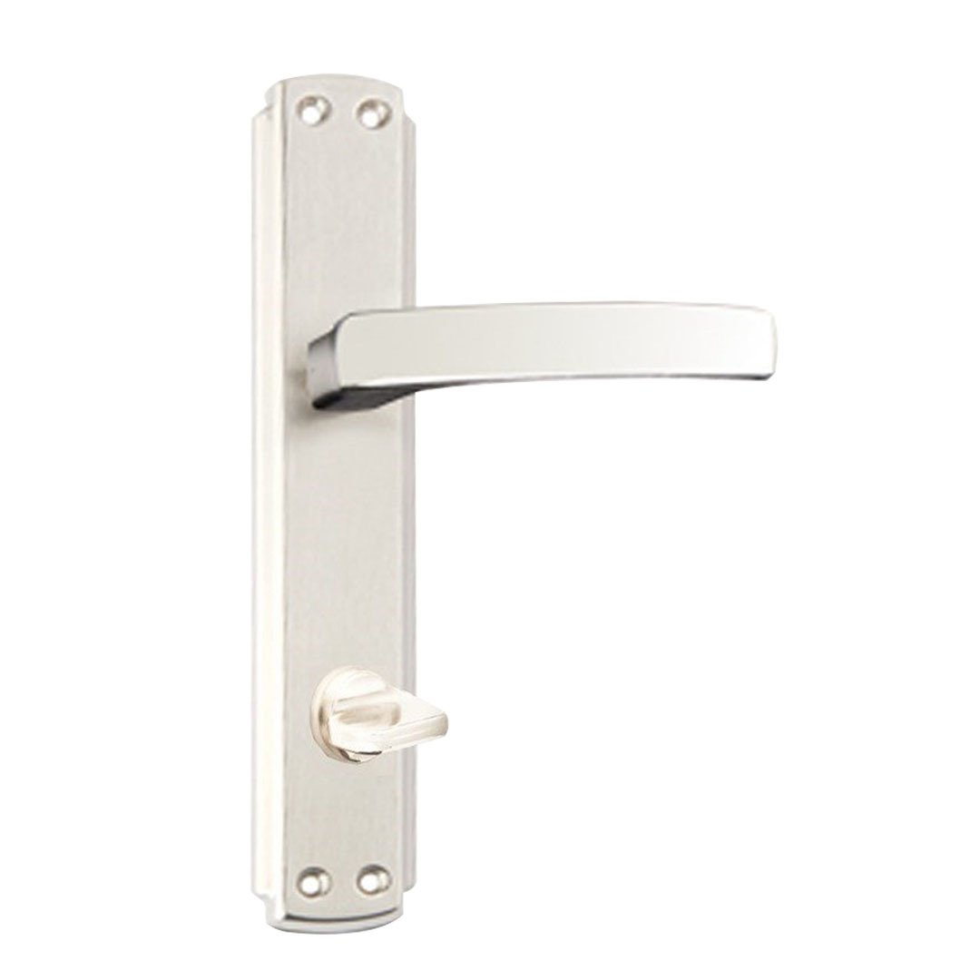 Hira Hilal Nikel Saten Aynalı Kapı Kolu Wc Kapısı