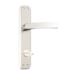 Hira Hilal Nikel Saten Aynalı Kapı Kolu Wc Kapısı