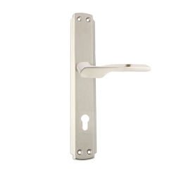 Hira Eda Nikel Saten Aynalı Kapı Kolu Dış Kapısı