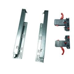 Samet Smart Slide Frenli Çekmece Rayı Kısmi Açılım - 45 cm
