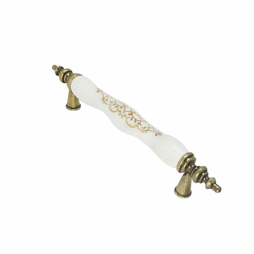 Esal Bozburun K-21A Mobilya Kulp Antik Sarı - 128 mm