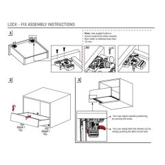 Samet Smart Slide Frenli Çekmece Rayı Tam Açılım - 35 cm