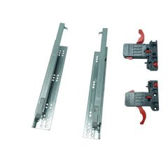 Samet Smart Slide Frenli Çekmece Rayı Tam Açılım - 40 cm