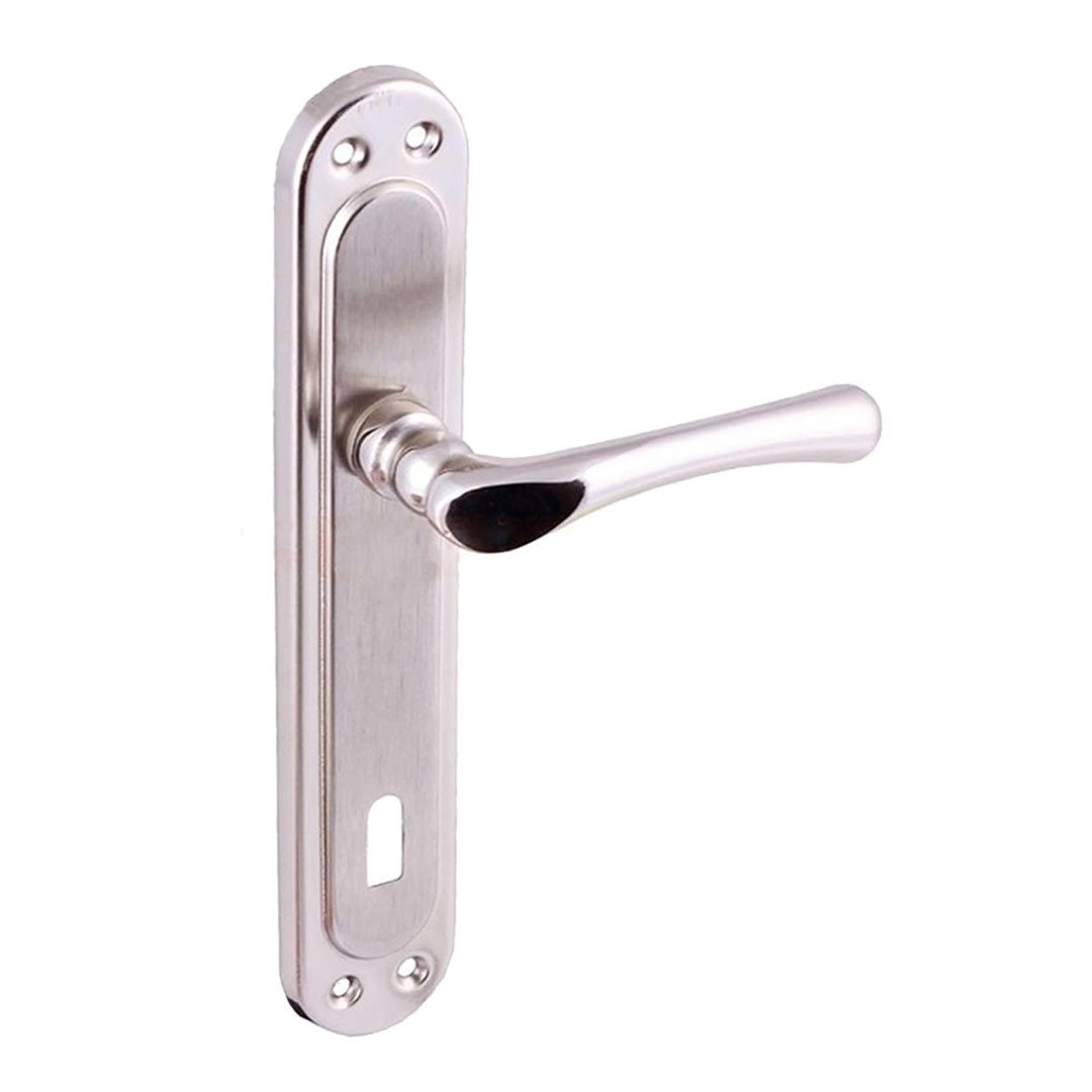 Hira Kumru Saten Aynalı Kapı Kolu Oda Kapısı