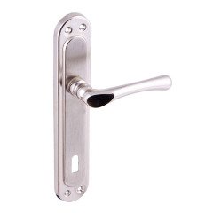 Hira Kumru Saten Aynalı Kapı Kolu Oda Kapısı