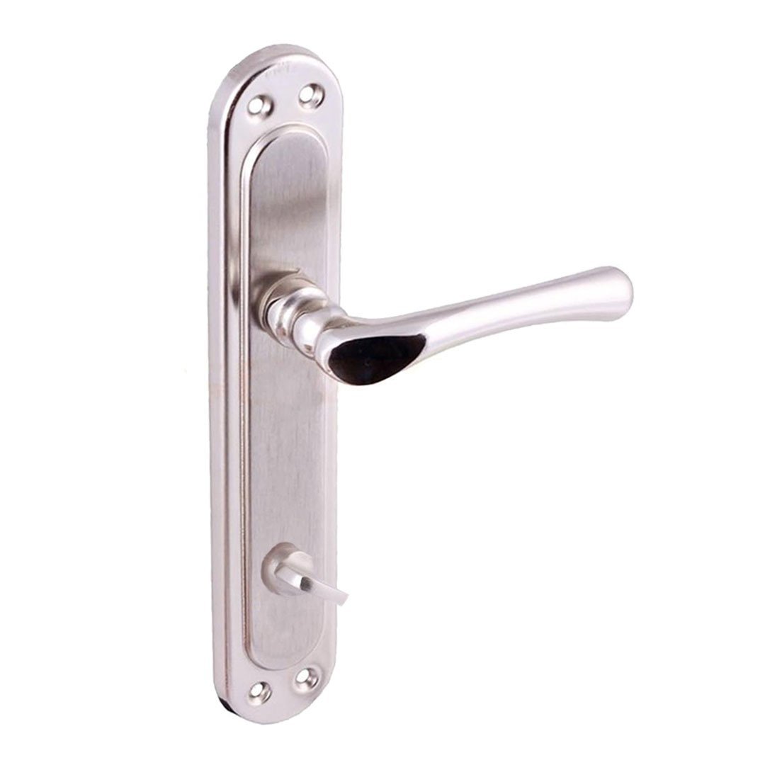 Hira Kumru Saten Aynalı Kapı Kolu Wc Kapısı