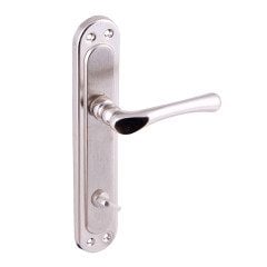 Hira Kumru Saten Aynalı Kapı Kolu Wc Kapısı