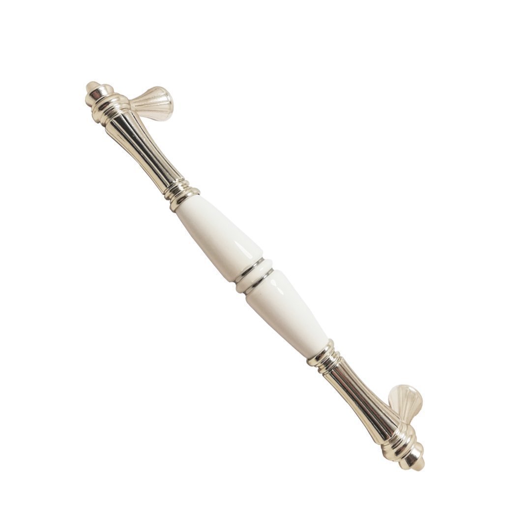Tomurcuk 2115-51 Platin Porselen Mobilya Kulp 160 mm