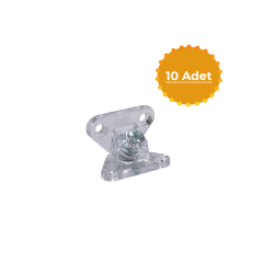 Bcr Plastik Dereceli Şeffaf Dolap Çektirme 10