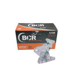 Bcr Plastik Dereceli Şeffaf Dolap Çektirme 100