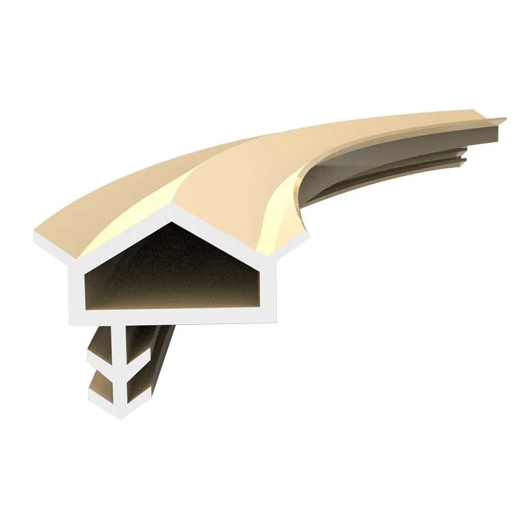 Yarı Tırnaklı Kapı Fitili T-1039 1 Metre - Krem