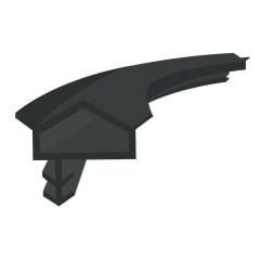 Yarı Tırnaklı Kapı Fitili T-1039 1 Metre - Antrasit