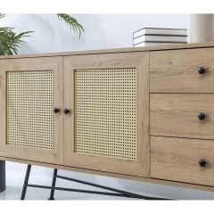 Gözde Ahşap Naturel Hasır 60 cm - 1 Metre